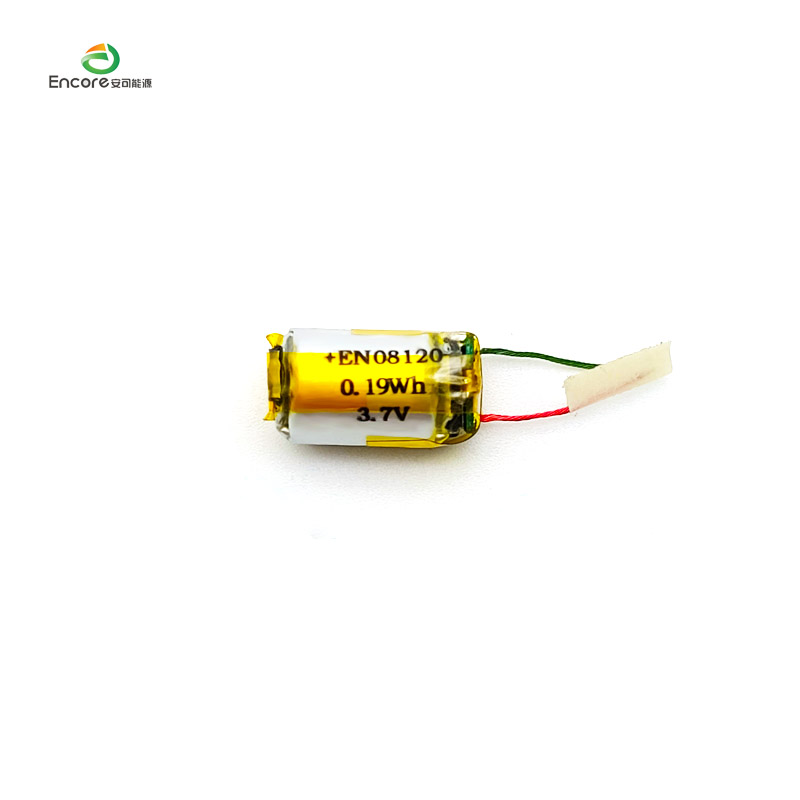 08120 50mAh цилиндрична 3,7v липо батерија